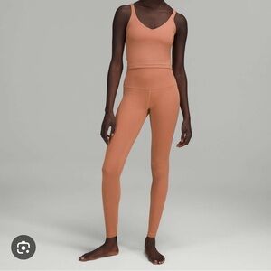 Lululemon Align Leggings Dusty Clay 28” Barely used, Very good condition